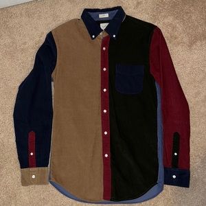 Men’s J.Crew Corduroy Button Up Shirt